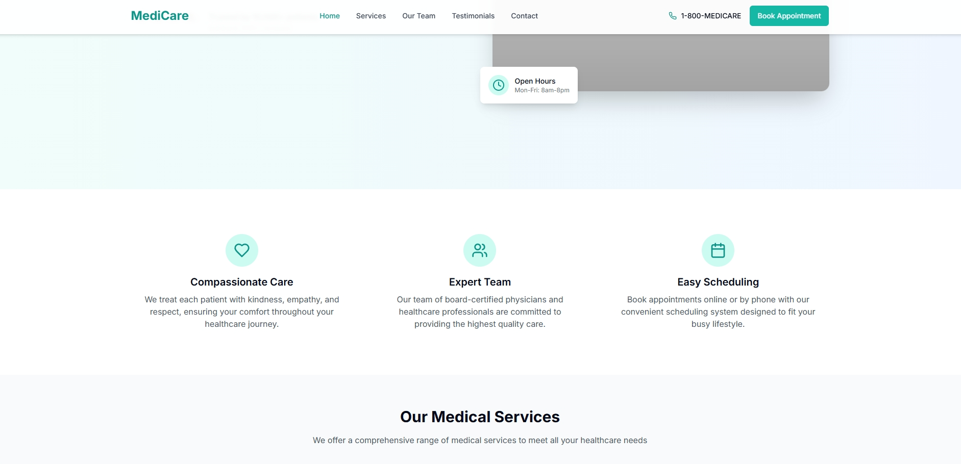 Medical Website